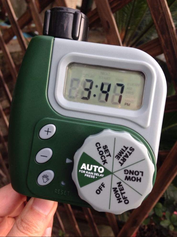 Garden irrigation controller