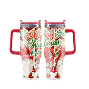 40oz Christmas Large Capacity Straw Ice Cup