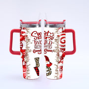 40oz Christmas Large Capacity Straw Ice Cup